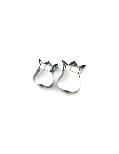 CORTAPASTAS (2 ud) TULIPÁN INOX CUT17LM2Cortapastas metálicos