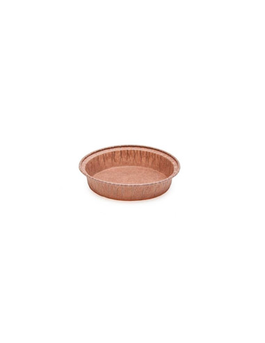 MOLDE REDONDO D90xh21mm PK (50u) MARRÓNMoldes Pie