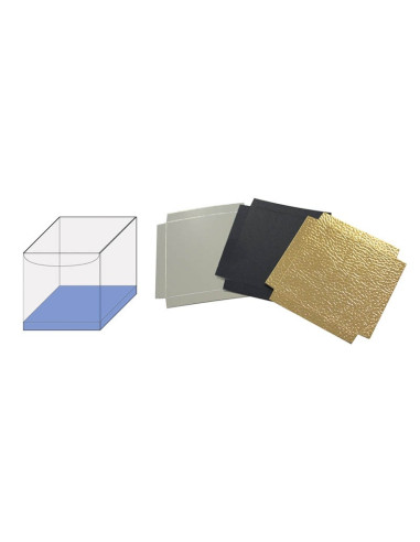 FONDO 80x80 PK (10u) REALZADO PLATAEstuches Transparentes
