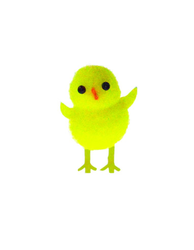 POLLITO AMARILLO Nº 5MF 5.5cm PK (36u)Decoración Pascua