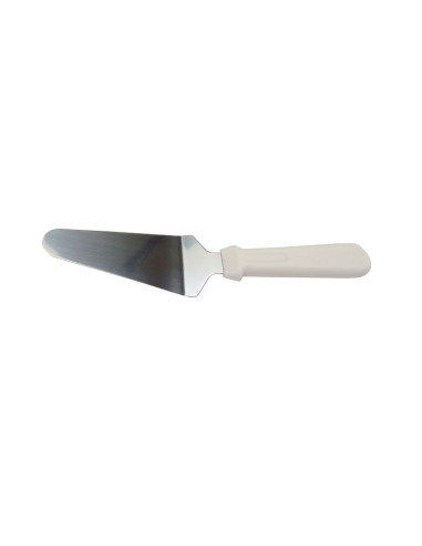 ESPATULA PASTELES 28cm INOX MANGO BLANCOEspátulas Inox