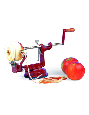 PELADOR DE MANZANAS MANUAL FIJACIÓN VENTOSAPeladoras