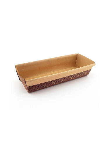 MOLDE HORNEAR 197x65x48mm PK(40u) ANTIGRASA/TABACOMoldes Papel