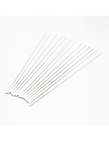 PALO PLÁSTICO PERFORADO D5x250mm BL (200u)Palitos