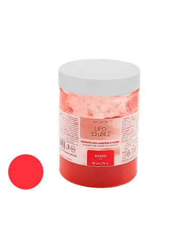 COLORANTE EN POLVO ROJO LIPOSOLUBLE 50gLiposolubles Polvo