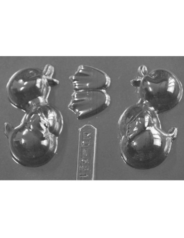 MOLDE PVC PATITO 80x40mm (MD)Pvc Animales
