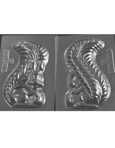 MOLDE PVC ARDILLA 3D 145x85x45mm MDPvc Animales