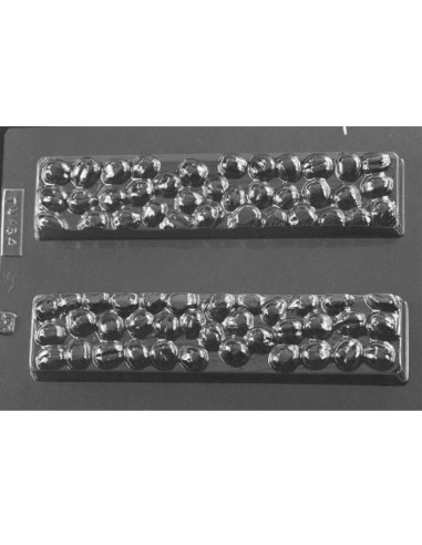 MOLDE PVC TURRÓN TU434 200x40x20mm (2ud)200x40