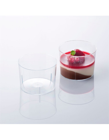 VASO REDONDO BUCKET 210ml (100 uds.)Vasos Pastelería