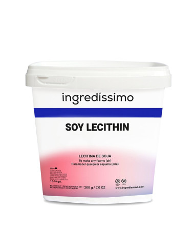 LECITINA DE SOJA ENVASE 200gIngredientes