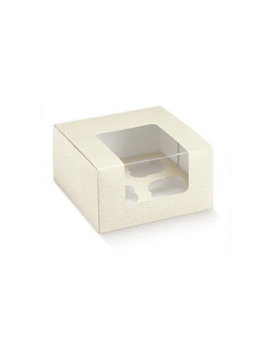 Estuche 4 cupcakes 180x180x100 (pk.10)Packaging