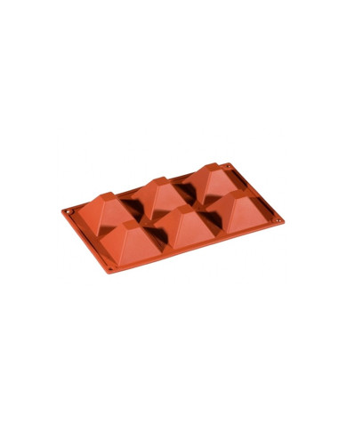 MOLDE DE SILICONA SF007 PIRÁMIDE 71 x 71 x h 40 mm