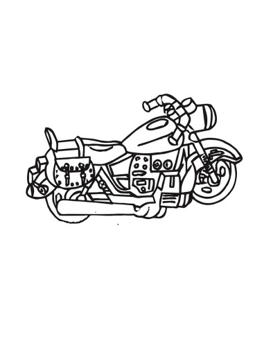 M. PVC MOTO HARLEY SP (3P) 140x260x90mmTerrestre