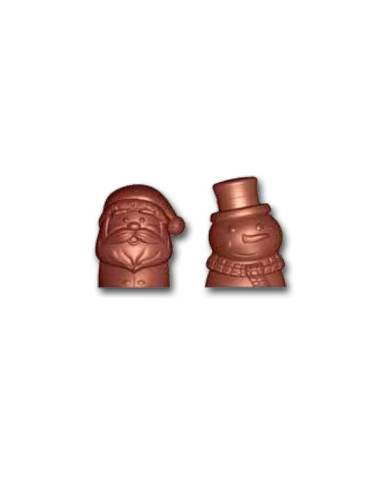 BUSTO PAPA NOEL + MUÑECO 15701Figuras Navidad