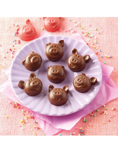 MOLDE BOMBÓN SCG35 CHOCO PIGSEasy Choc