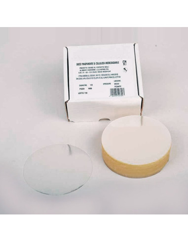 DISCO 100 mm CELOFAN HAMBURGUESAS PK (500u)Hojas Envasado